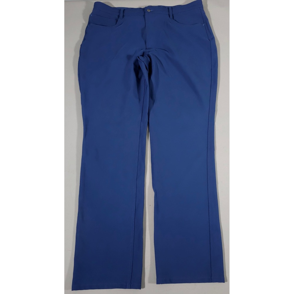 FootJoy Golf Pants Mens 38x34 Blue Athletic Fit‎ Performance Stretch FJ